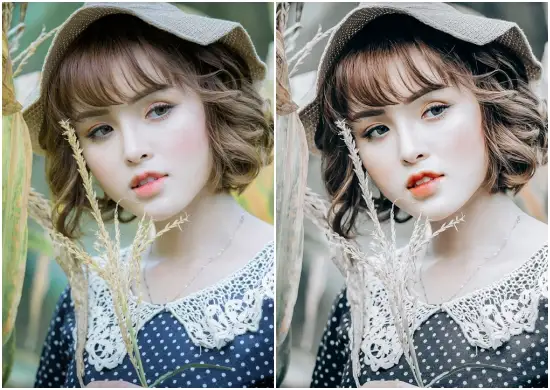 Minimalistic White Portrait Lightroom Preset