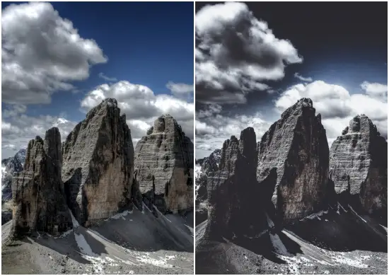 Free Lightroom Preset Dark & Moody Landscapes