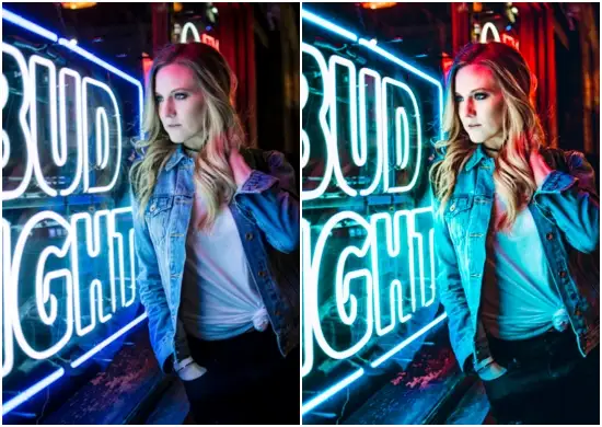 Free Neon City Lights Lightroom Presets