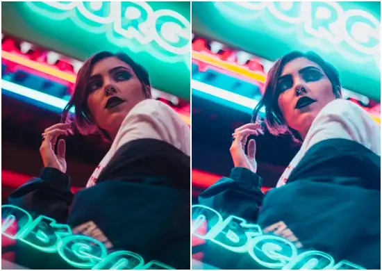 Lightroom Mobile Neon Light Preset Free Download