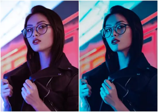 Free Neon City Light Mobile Desktop Preset