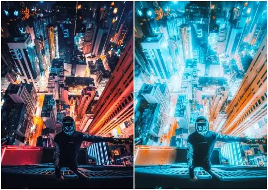 Neon Light Preset DNG