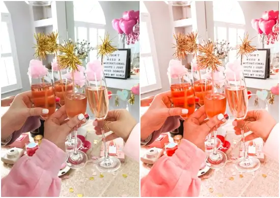 New Year Cups Preset