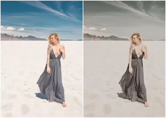 Nude outdoors Preset Free Download