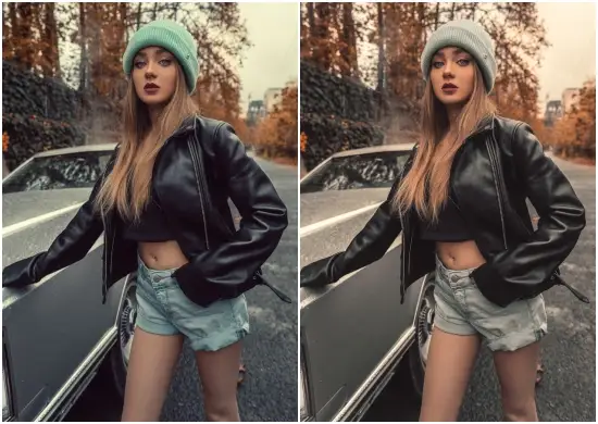 Orange Cameo Free Preset Dng