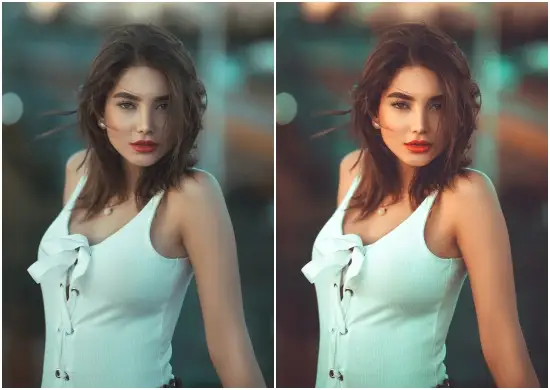 Shadow Green Tone Preset Dng File