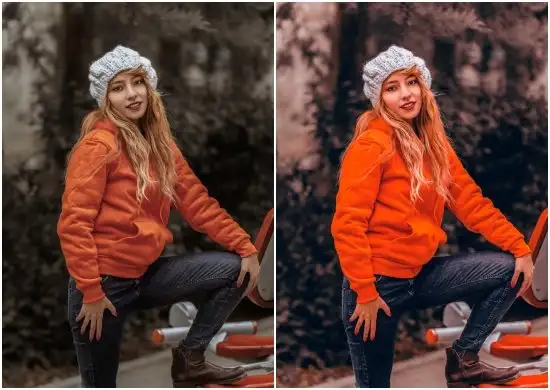 Edit Photos With An Orange And Teal