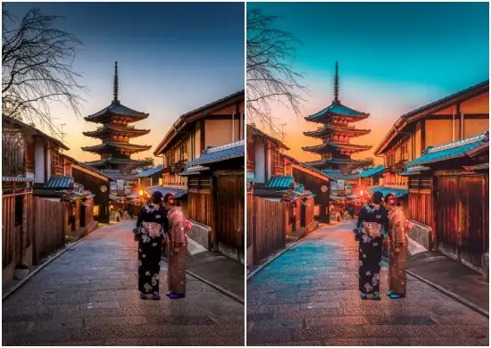 Best Orange And Teal Preset