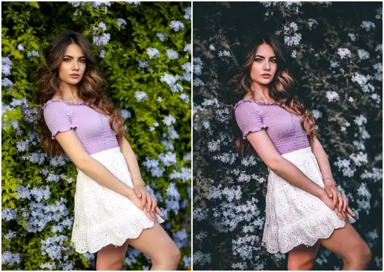 Best Dark Mode Outdoor Lightroom Preset