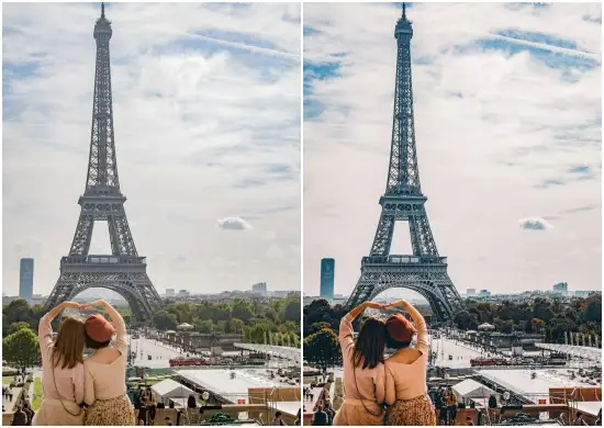 Eiffel Tower Lightroom Preset