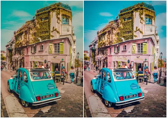 Paris Street Lightroom Preset