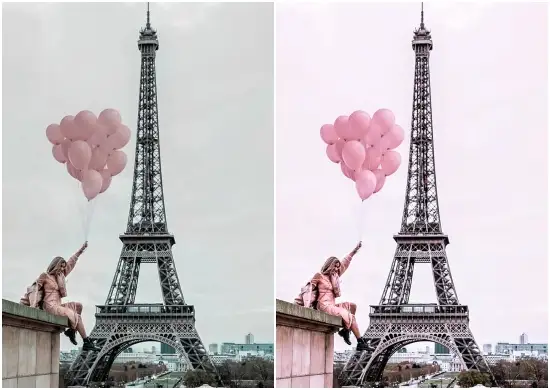 Free Download Dng Pink tone Preset Lightroom