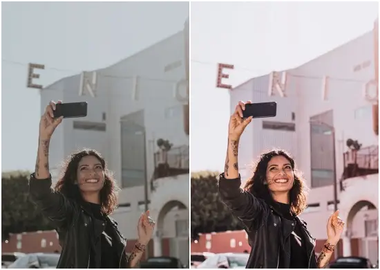 Pink Tone Lightroom Preset Free