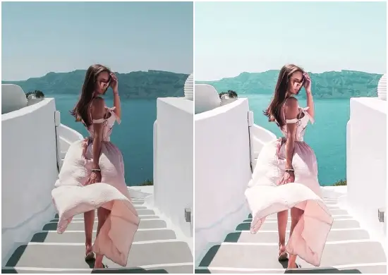 Natural Pink Tone Presets lightroom mobile presets