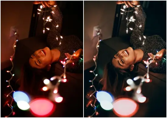 Dark Portrait Action & Lightrom Presets