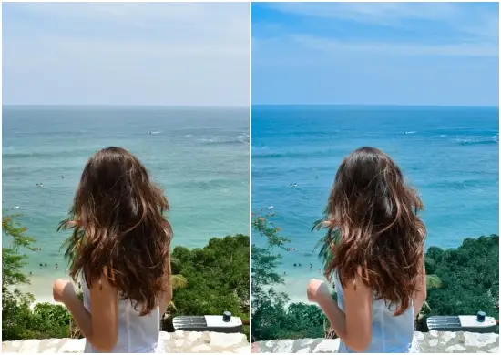 Download Preset Lightroom Blue Sky Tone