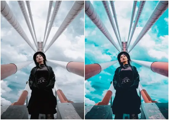 Get Free Blue Lightroom Preset