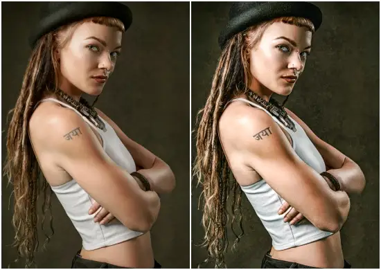 Vintage Portrait HDR Classic Preset