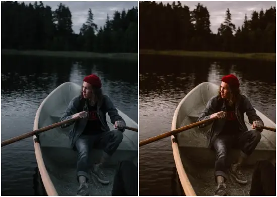 Traveler Dark Mood Preset