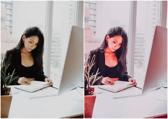 Purple Tone Blogger Preset