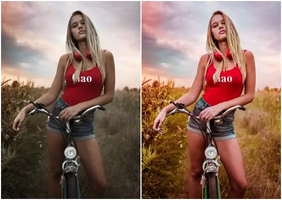 Rainbow Lightroom Presets Graphic