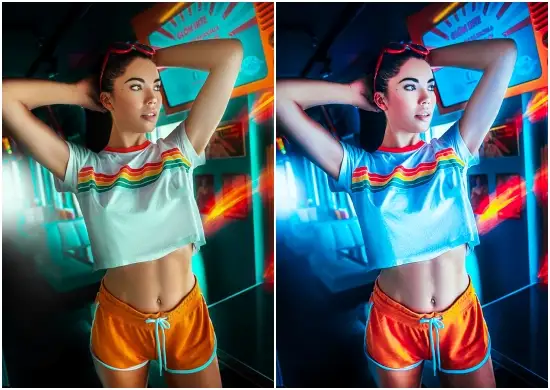 Neon Nights Adobe Lightroom Preset Collection & Camera Raw