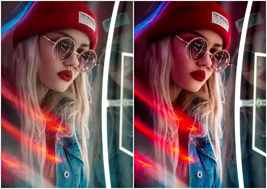 Download Free Influencer Neon Preset Dng