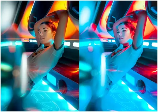 Real Neon Tiktok Lightroom Preset