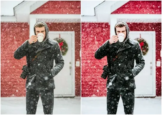 Red and White Lightroom Presets for Lifestyle Photographers