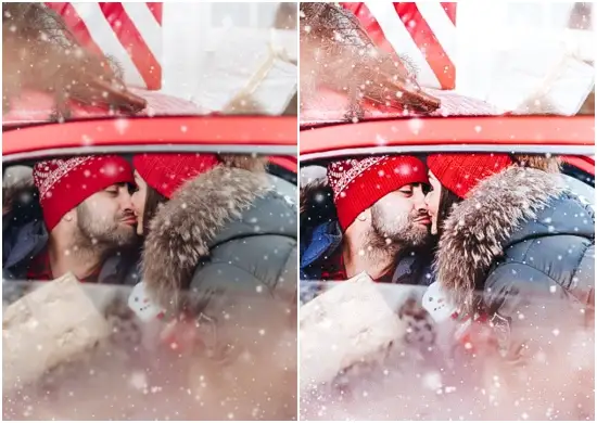 Red, White & Blue preset is perfect