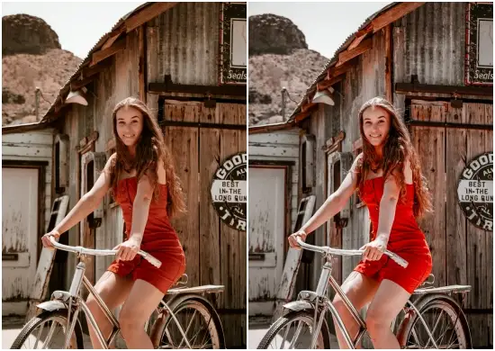 Dark Red Tone Lightroom Mobile Preset