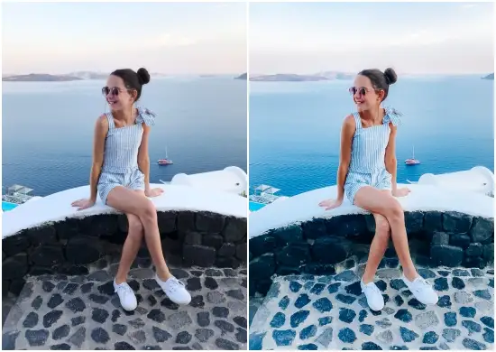 Santorini Preset Instagram Feed