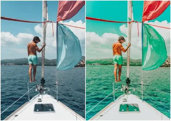 Free Preset Lightroom Sea