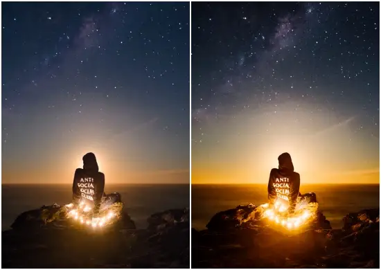 silhouette free preset download dng