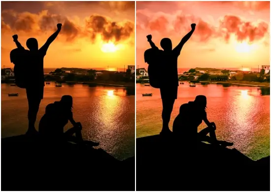 Free Silhouette Lightroom Preset