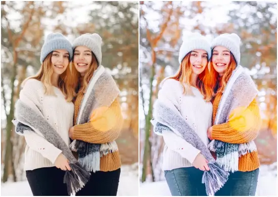 Winter Snowy Christmas Lightroom Presets For Mobile