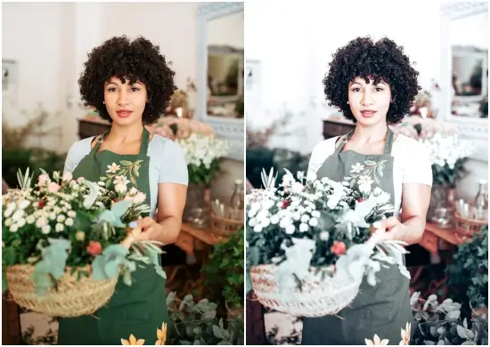 Floristry Gray Tone Preset