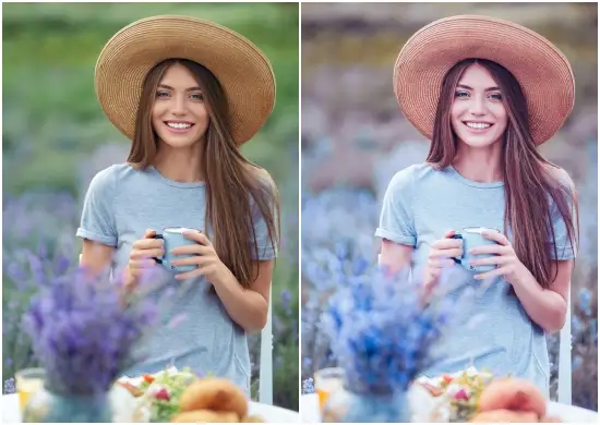 Vintage Lavender Glow Presets Lightroom