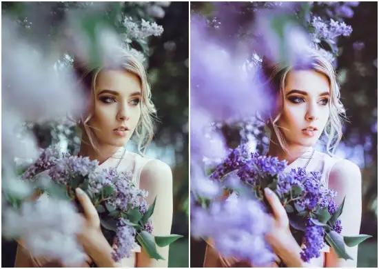 Lavender Portrait Presets