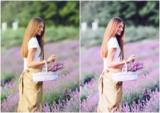 Lavender Instagram Blogger Preset