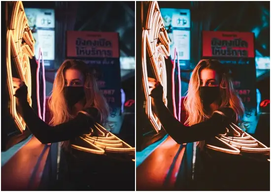 Neon City Lights Lightroom Desktop & Mobile Presets