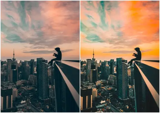 City Sunset Preset For Lightroom