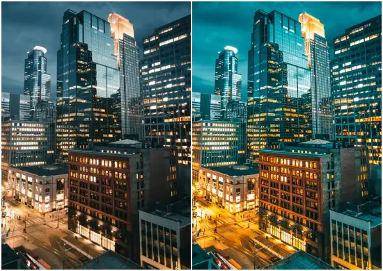 Colorful Lr Presets Night City Lights