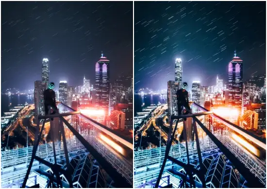 Free Lightroom Preset City Night