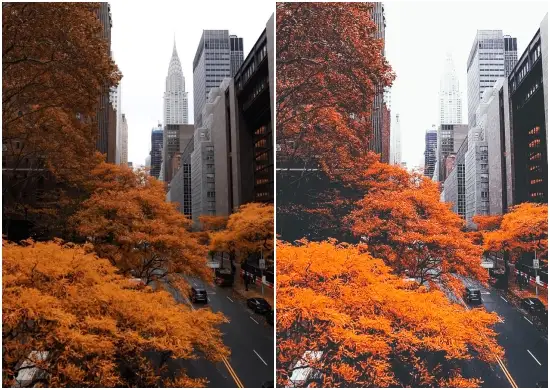 Red Street Mobile Preset