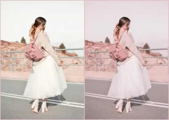 Mobile Lightroom Preset Sweet Pink