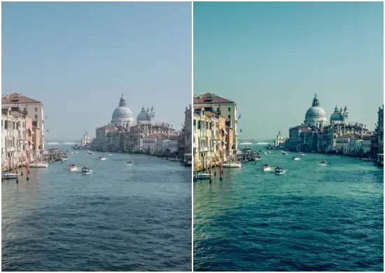 Download Dng Greenish Blue Mobile Preset