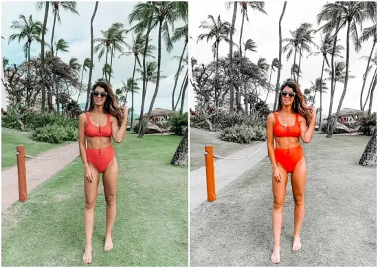 Mobile Lightroom Preset Orange Gray Blogger Presets Travel