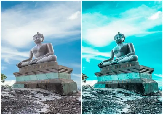 Travel Blue Lightroom Preset