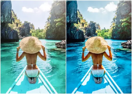 Free Download Lightroom Presets Sea Blue Turquoise